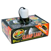 Support de lampe dôme pour ampoule jusqu'à 100 W pour reptiles, terrariums diamètre 14 cm